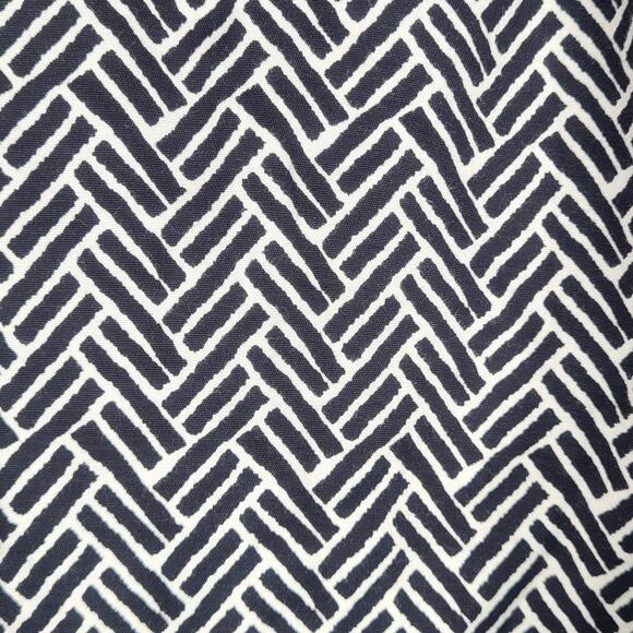 Tibi New York Sz 6 Black White Geometric Mixed Media Motif Tribal Joggers Pants - Picture 4 of 9